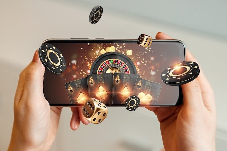 Kartu fitur vital89 bertema teknologi